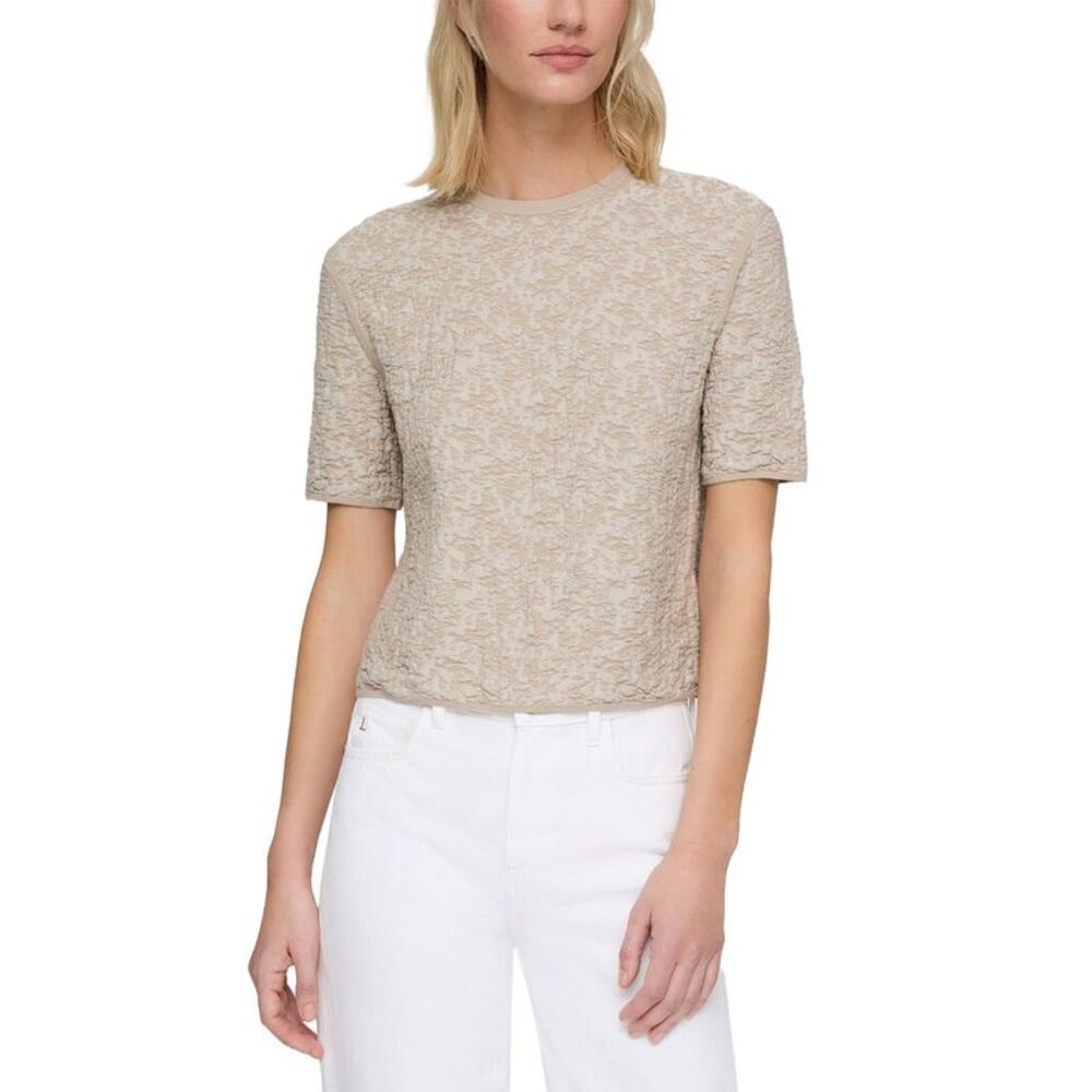 Lafayette 148 New York Womens  Silk-Blend Sweater, White